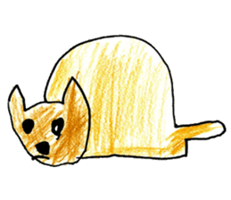 Creatures drawing sticker sticker #14954926