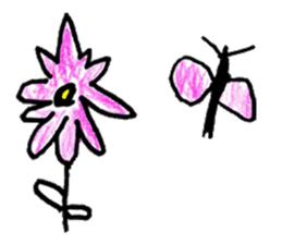 Creatures drawing sticker sticker #14954929