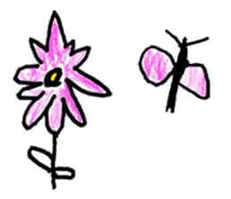 Creatures drawing sticker sticker #14954929