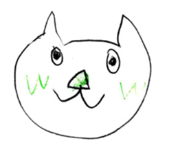 Creatures drawing sticker sticker #14954934