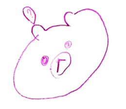 Creatures drawing sticker sticker #14954943