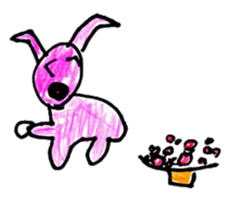 Creatures drawing sticker sticker #14954959