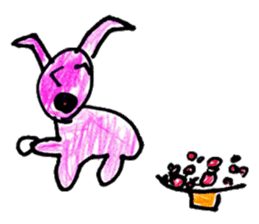 Creatures drawing sticker sticker #14954959