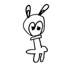 Creatures drawing sticker sticker #14954964