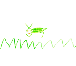Creatures drawing sticker sticker #14954965