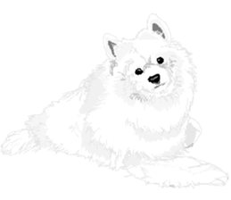 SAMOYED LOVE 2 sticker #14955336