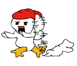 Rooster human fellow may be able to use sticker #14955527