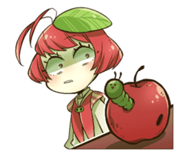 Fruit kids!2nd!! sticker #14956217