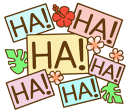 Hawaiian adult sticker2 sticker #14956289