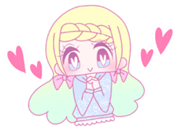 Dreamy KAWAII Girls 3 sticker #14956412