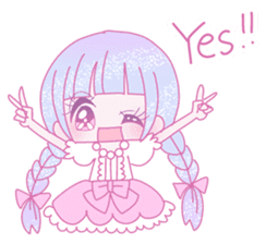 Dreamy KAWAII Girls 3 sticker #14956414