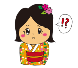 Japanese-style Japanese style sticker sticker #14957031