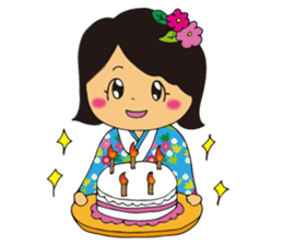 Japanese-style Japanese style sticker sticker #14957036