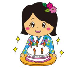 Japanese-style Japanese style sticker sticker #14957036