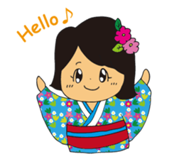 Japanese-style Japanese style sticker sticker #14957037