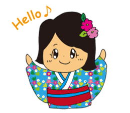 Japanese-style Japanese style sticker sticker #14957037