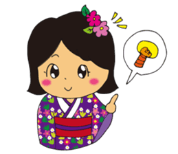 Japanese-style Japanese style sticker sticker #14957039