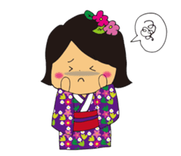 Japanese-style Japanese style sticker sticker #14957040