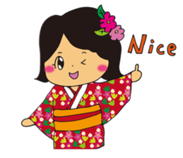 Japanese-style Japanese style sticker sticker #14957042