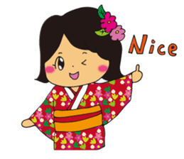 Japanese-style Japanese style sticker sticker #14957042