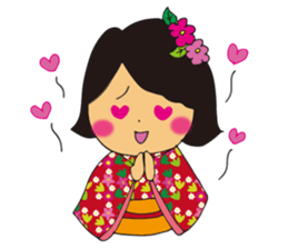 Japanese-style Japanese style sticker sticker #14957043