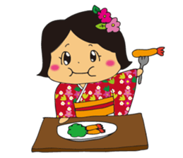 Japanese-style Japanese style sticker sticker #14957044