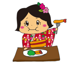 Japanese-style Japanese style sticker sticker #14957044