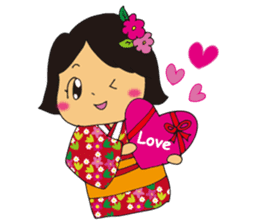 Japanese-style Japanese style sticker sticker #14957045