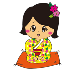 Japanese-style Japanese style sticker sticker #14957046