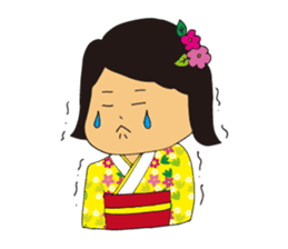 Japanese-style Japanese style sticker sticker #14957047