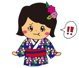 Japanese-style Japanese style sticker sticker #14957052