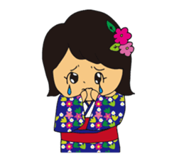 Japanese-style Japanese style sticker sticker #14957053