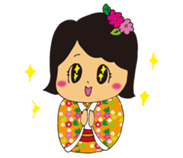 Japanese-style Japanese style sticker sticker #14957055