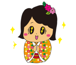 Japanese-style Japanese style sticker sticker #14957055