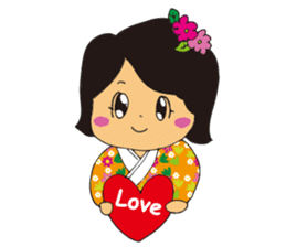 Japanese-style Japanese style sticker sticker #14957056