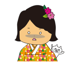 Japanese-style Japanese style sticker sticker #14957057