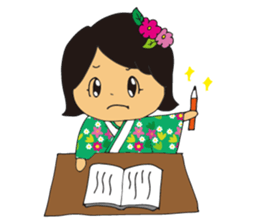 Japanese-style Japanese style sticker sticker #14957058