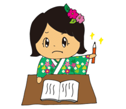 Japanese-style Japanese style sticker sticker #14957058