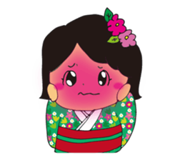 Japanese-style Japanese style sticker sticker #14957060