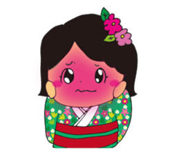 Japanese-style Japanese style sticker sticker #14957060