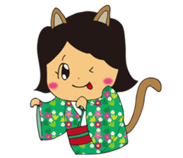 Japanese-style Japanese style sticker sticker #14957061