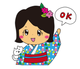 Japanese-style Japanese style sticker sticker #14957062
