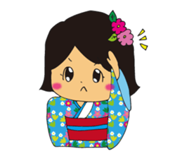 Japanese-style Japanese style sticker sticker #14957063