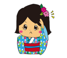 Japanese-style Japanese style sticker sticker #14957063