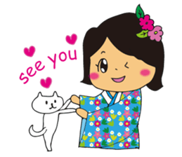 Japanese-style Japanese style sticker sticker #14957064