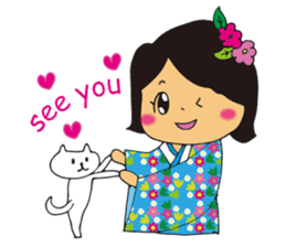 Japanese-style Japanese style sticker sticker #14957064