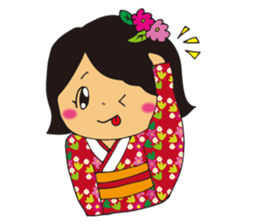 Japanese-style Japanese style sticker sticker #14957066