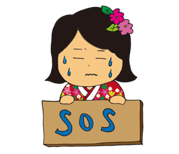 Japanese-style Japanese style sticker sticker #14957067