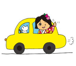 Japanese-style Japanese style sticker sticker #14957068