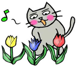 Spring of Nekokun sticker #14957646
